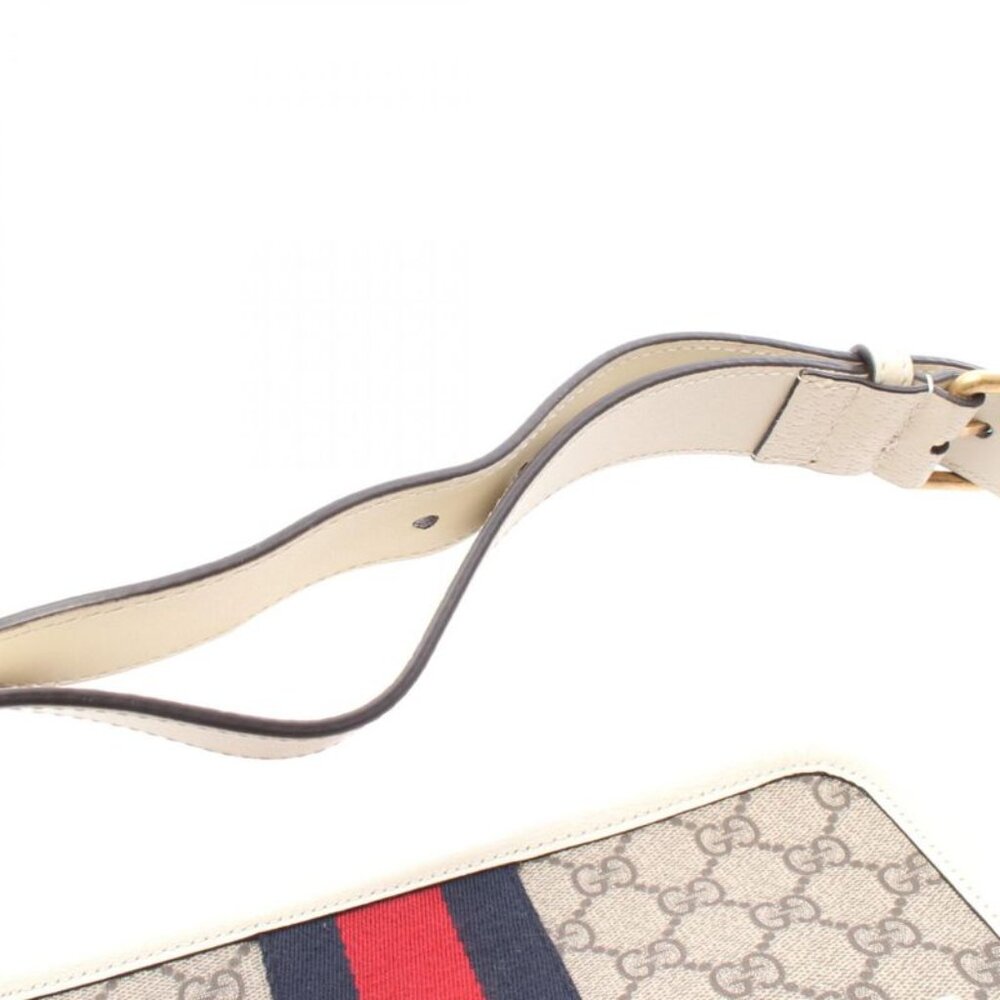 Gucci Waist Bag GG Supreme Ophidia Beige White Beige Ivory Multicolor - Picture 5 of 6